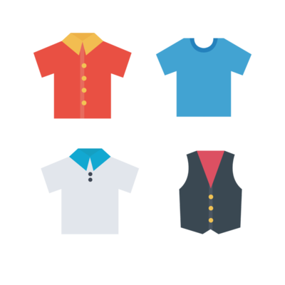 卡通服裝衣服免扣素材模板免費(fèi)下載_ai格式_2000像素_編號33622771